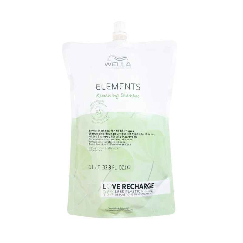 WELLA PROFESSIONALS ELEMENTS RENEWING REFILL Szampon wygładzający 1000 ml