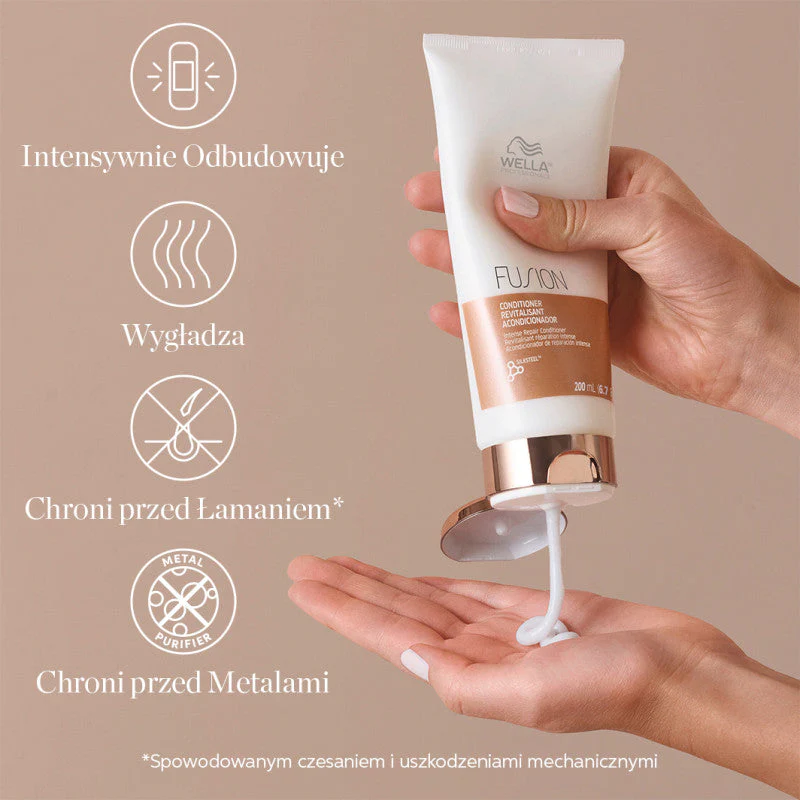 WELLA PROFESSIONALS FUSION Intense Repair Odżywka odbudowująca 1000 ml - Image 3