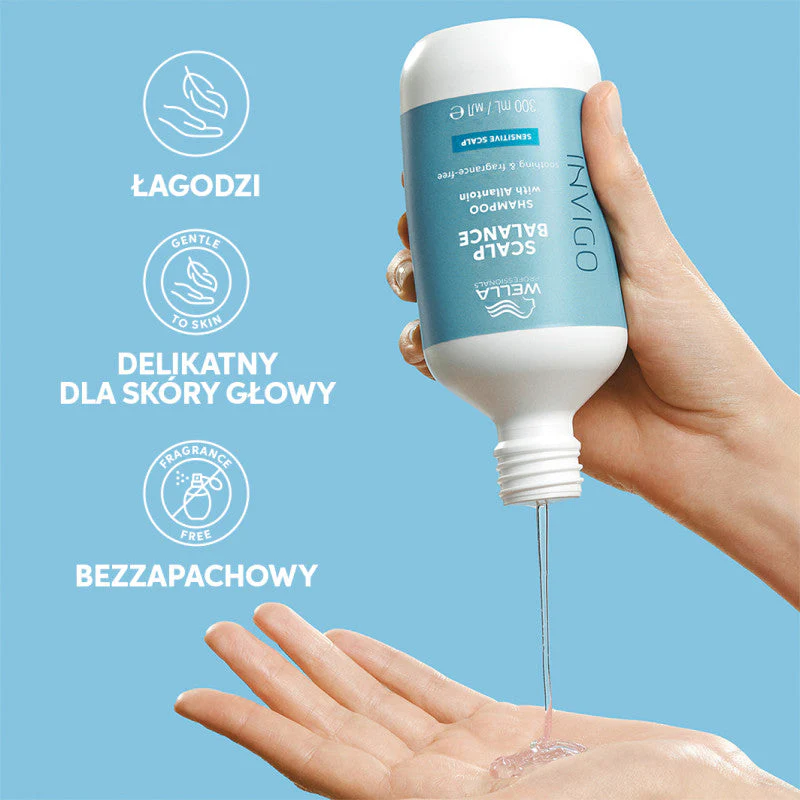 WELLA PROFESSIONALS INVIGO BALANCE Senso Calm Szampon do wrażliwej skóry głowy 1000 ml - Image 3