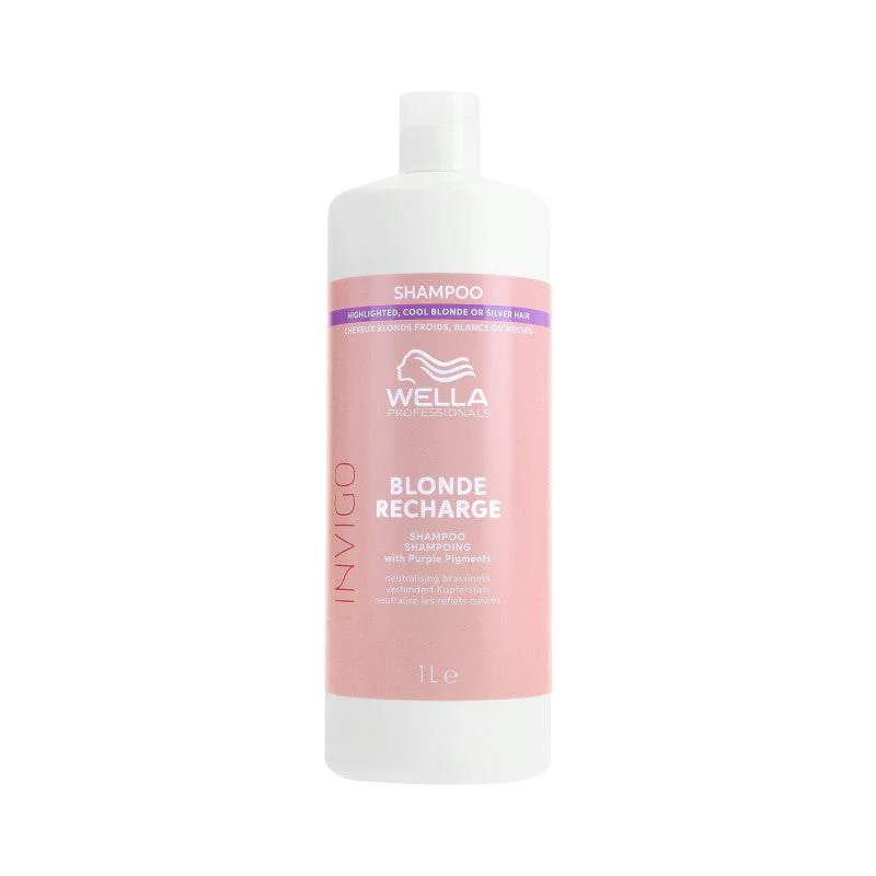 WELLA PROFESSIONALS INVIGO BLONDE RECHARGE Szampon do włosów blond 1000 ml