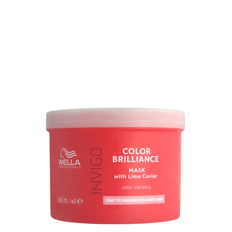 WELLA PROFESSIONALS INVIGO COLOR BRILLIANCE Maska do włosów cienkich 500 ml - Image 2