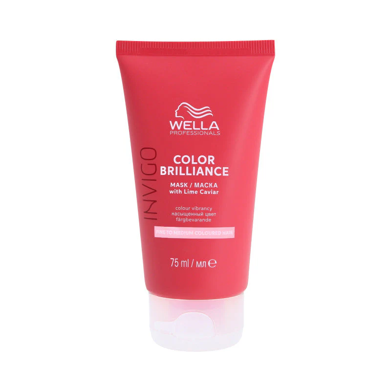 WELLA PROFESSIONALS INVIGO COLOR BRILLIANCE Maska do włosów cienkich 75 ml