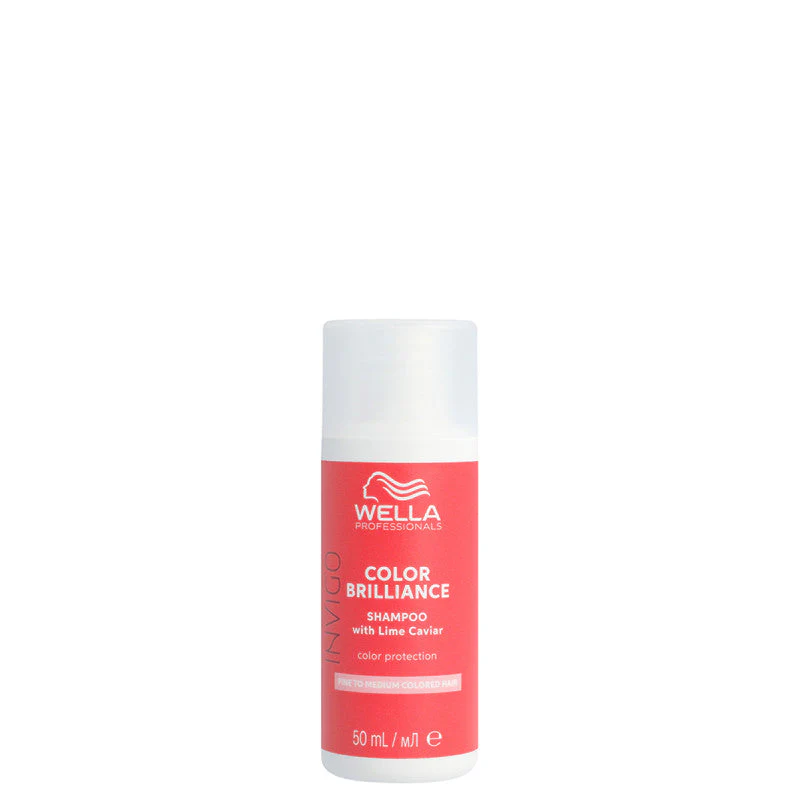 WELLA PROFESSIONALS INVIGO COLOR BRILLIANCE Szampon do włosów cienkich 50 ml - Image 2