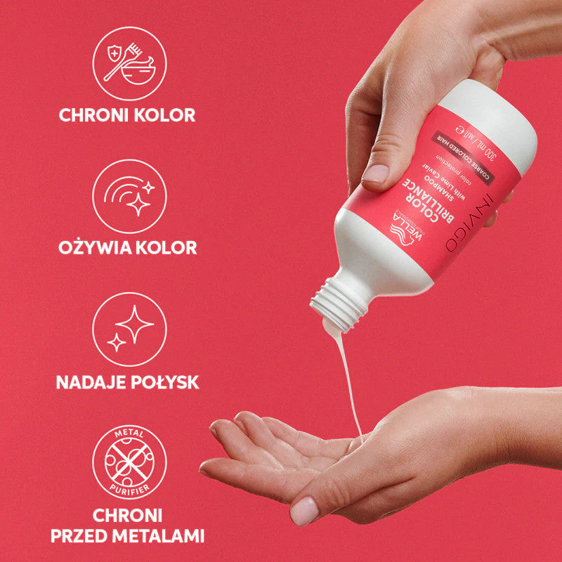 WELLA PROFESSIONALS INVIGO COLOR BRILLIANCE Szampon do włosów grubych 500 ml - Image 2