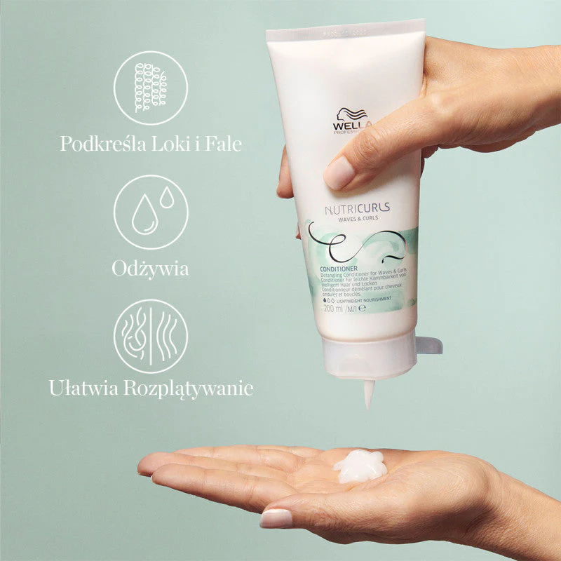 WELLA PROFESSIONALS NUTRICURLS Odżywka do włosów kręconych i falowanych 1000 ml - Image 3