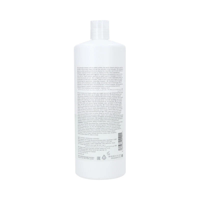 WELLA PROFESSIONALS NUTRICURLS Waves Szampon do włosów falowanych 1000 ml - Image 2