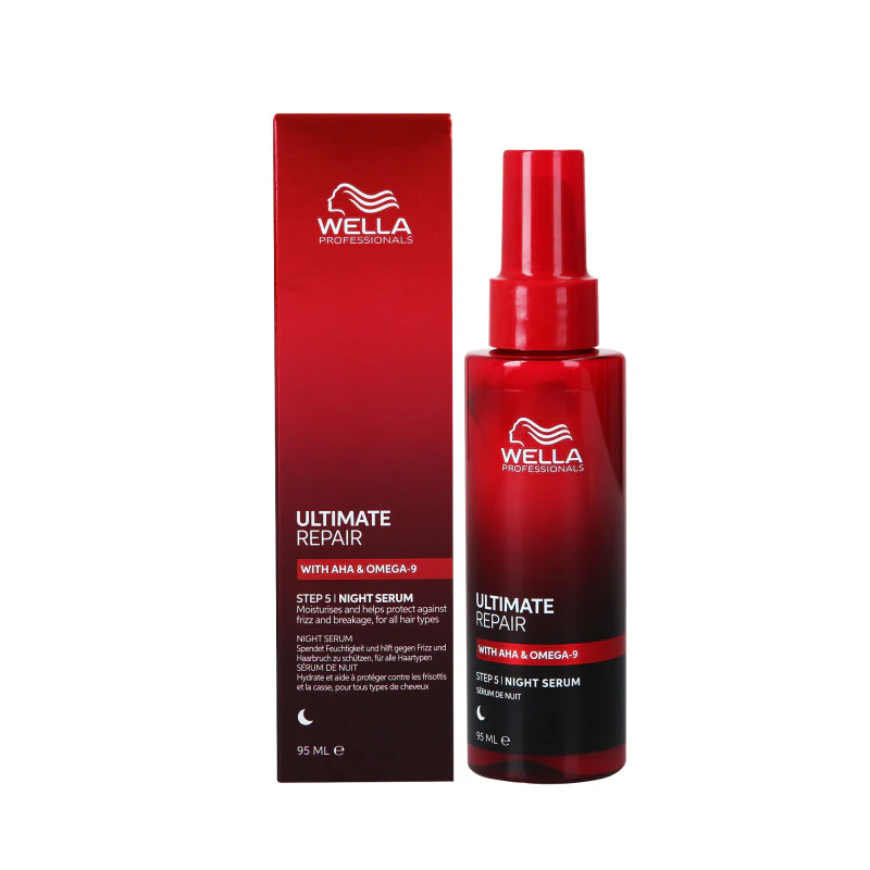 WELLA PROFESSIONALS ULTIMATE REPAIR NIGHT SERUM Intensywne serum na noc dla włosów wymagających regeneracji i nawilżenia 95 ml