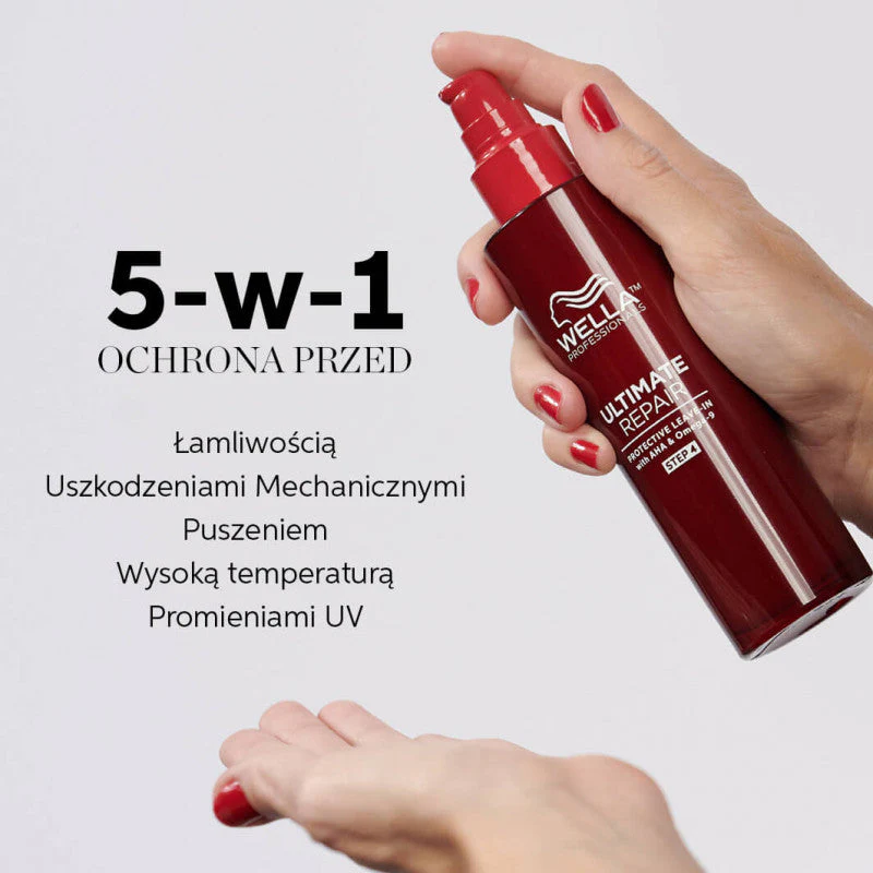 WELLA PROFESSIONALS ULTIMATE REPAIR PROTECTIVE LEAVE-IN Naprawcza odżywka bez spłukiwania 140 ml - Image 4