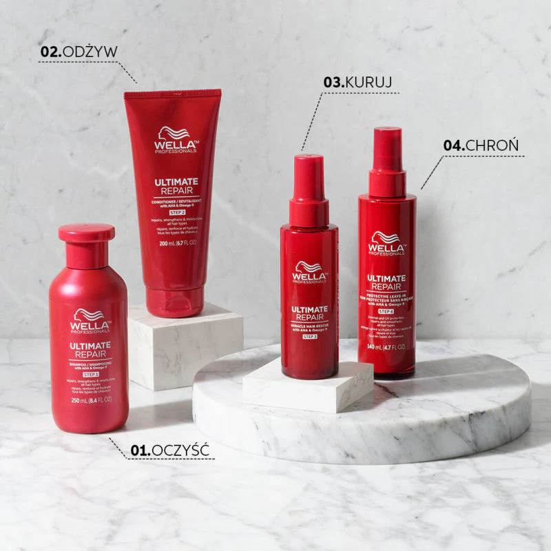 WELLA PROFESSIONALS ULTIMATE REPAIR PROTECTIVE LEAVE-IN Naprawcza odżywka bez spłukiwania 140 ml - Image 5