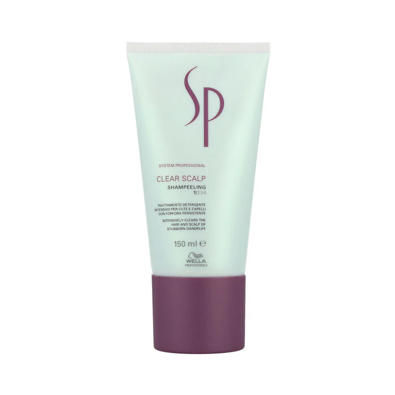 WELLA SP CLEAR SCALP Shampeeling regulująca intensywna terapia przeciwłupieżowa 150 ml